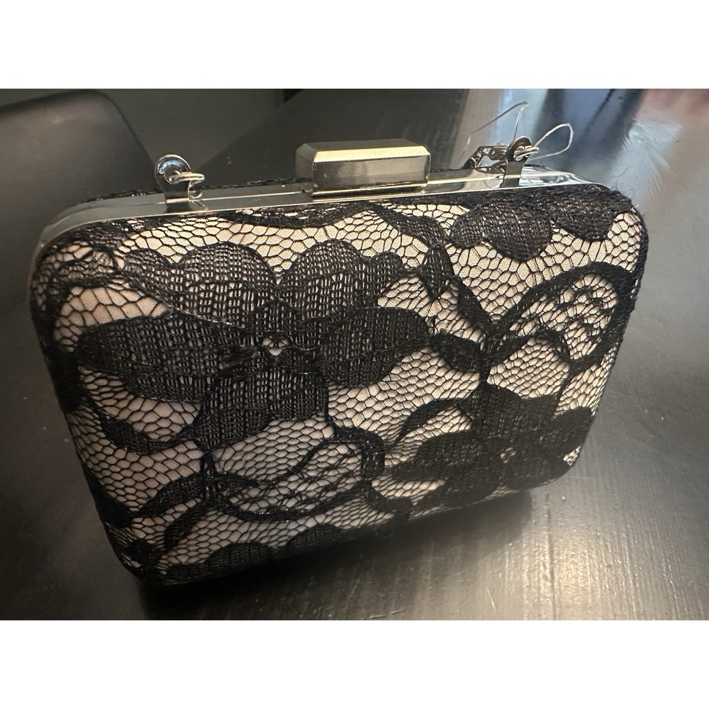 *New Gunne Sax Women's Mini‎ Lace Evening Clutch